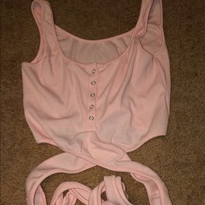 Woman sexy Summer button sleeveless tank top